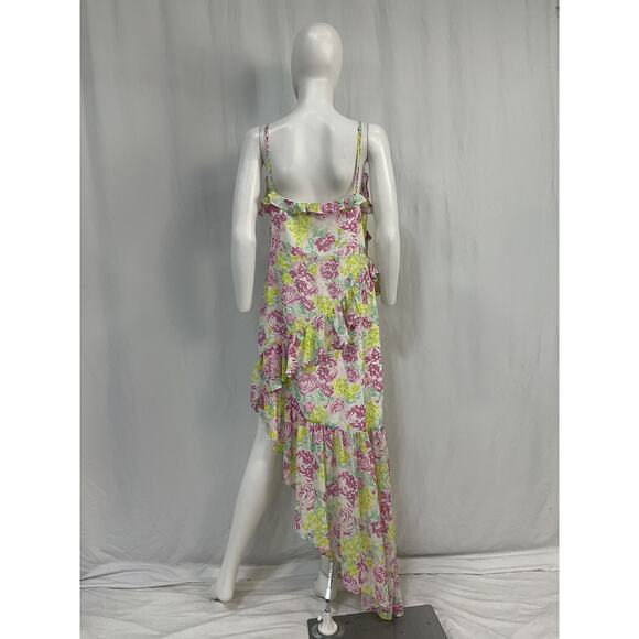 Majorelle 'Summer' Pink Polyester Gown Size XL - Picture 3 of 5